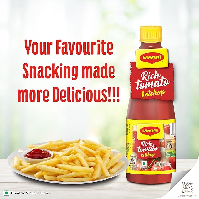 MAGGI Rich Tomato Ketchup Made With Real Tomatoes, 970 g Bottle